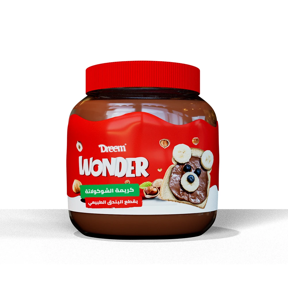 High Quality Chocolate Nut Spread Yummy Nut Flavor Chocolate Jam Biscuit Spread For Bread Dessert Snack In Stock