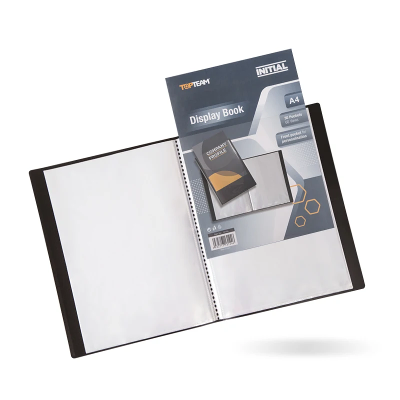 Пластиковая папка для файлов TOPTEAM A4 с мягкой обложкой на заказ