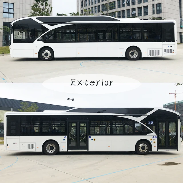 12m 32+1 seats Left/right Hand Drive Diesel/Electric automatic lhd Passenger Bus New Diesel Eng City Bus manual Guangtong