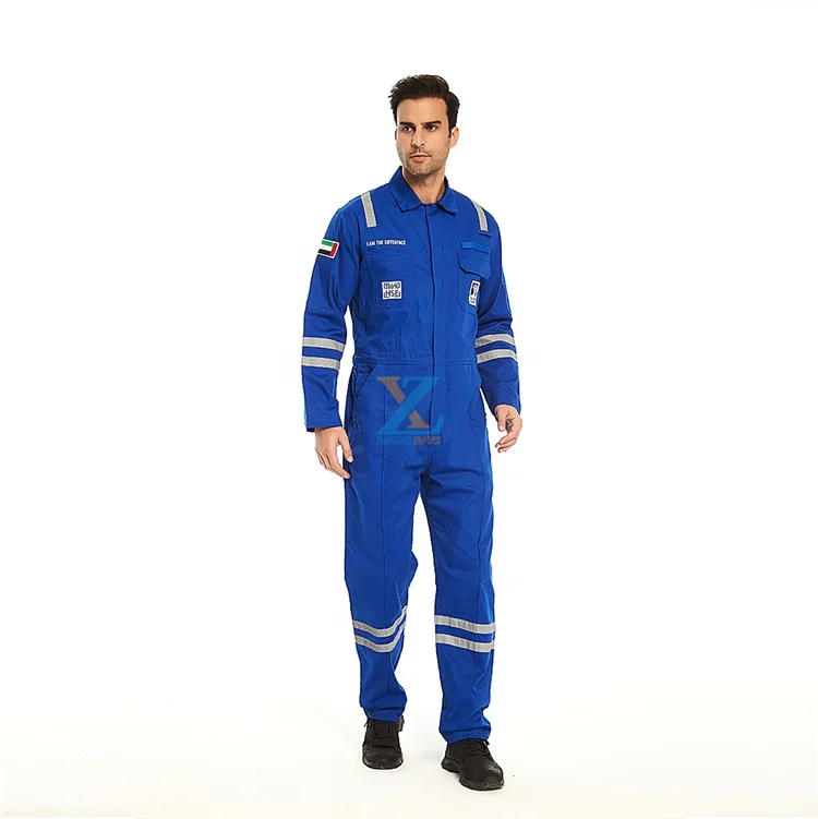 Flame Resistant Overall Working Uniform Firefighting modacrylic Made In Pakistan