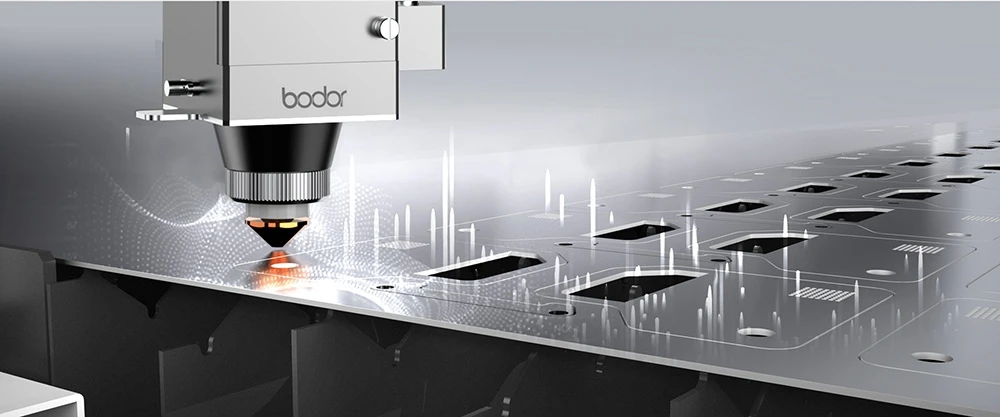 Bodor  Classic I Series 3kw reliable fully encloused high precision laser cutting machine  i7 sample for mild steel