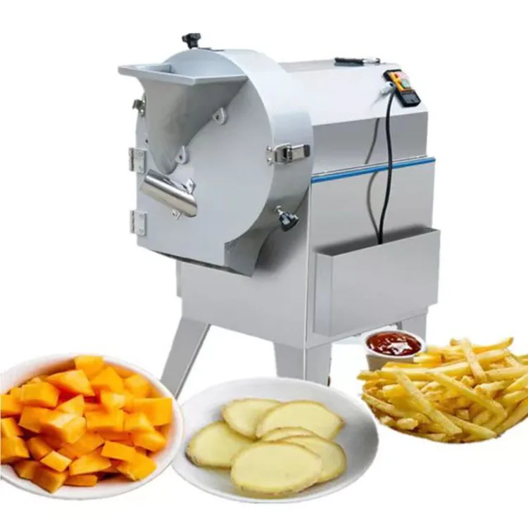 3-year warranty Commercial small automatic vegetable carrot potato cucumber onion cutting machine vegetable cutter