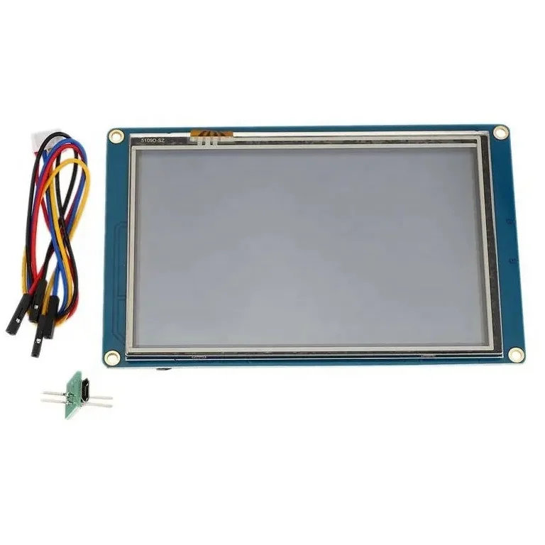 JEO NX8048T050 5.0 inch Resistive Touch Hmi Display Lcd Module Smart Series Resistive Screen  TFT LCD Nextion