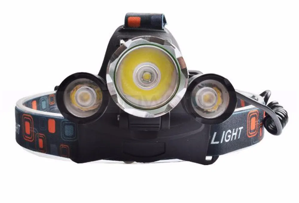 T6 LED Rechargeable Headlamp LED USB HeadLight