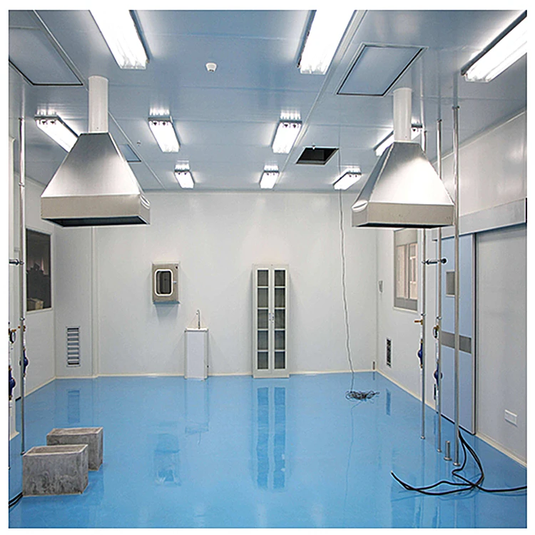 Cleanroom Project prefabricated, Laboratory Air Modular Clean Room/