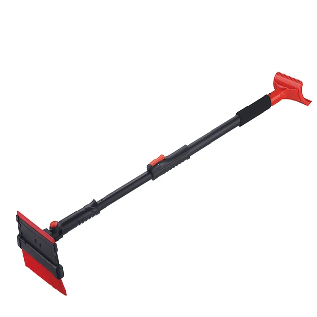 Car Care Accessories Telescopic Car Heavy Duty Retractable Snow Brush with Ice Scraper