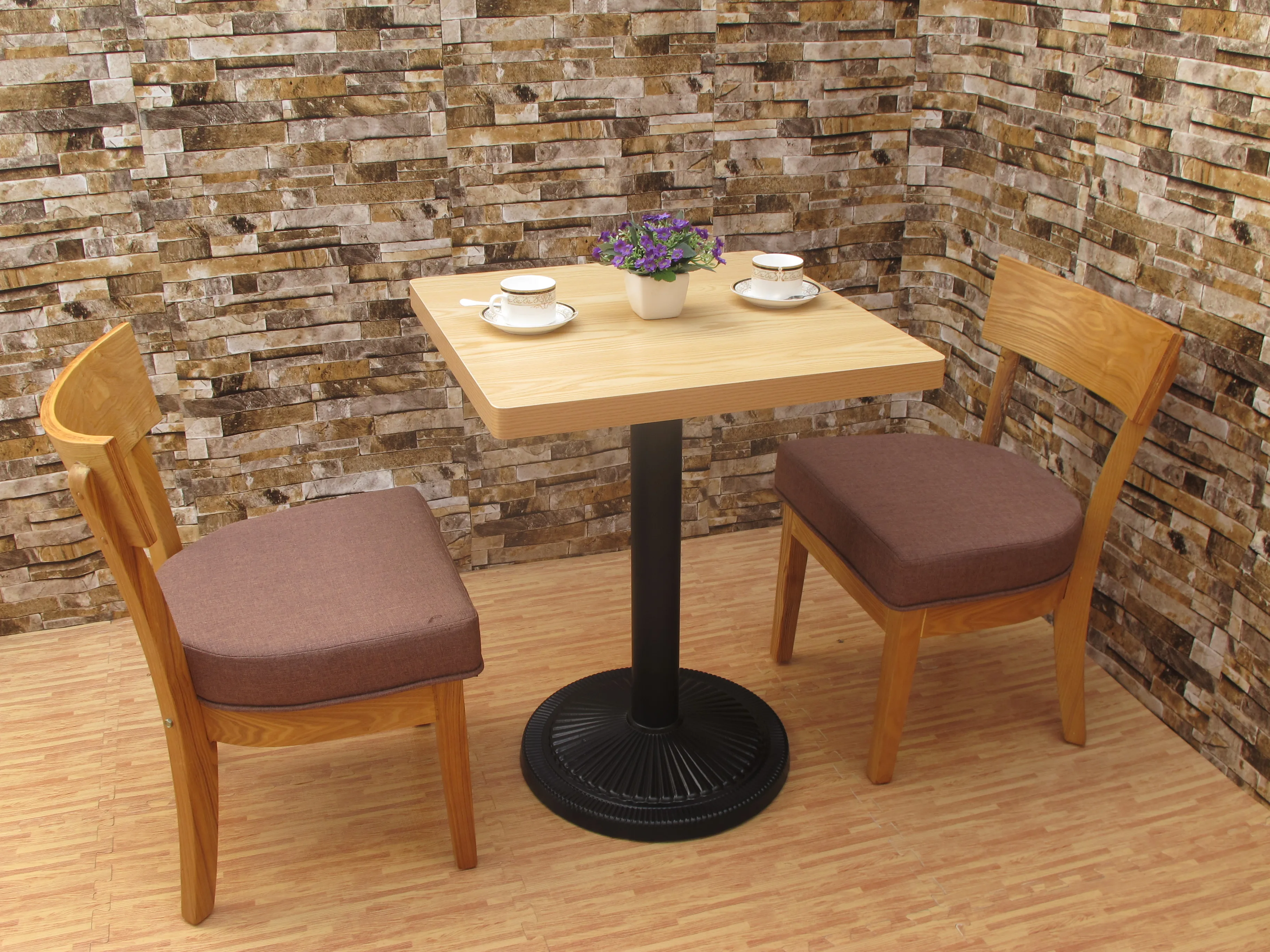 Restaurant Dinging Table Wood Wholesale Customized Good Quality Office Wooden Furniture Modern Contemporary Solid Wood Table Top