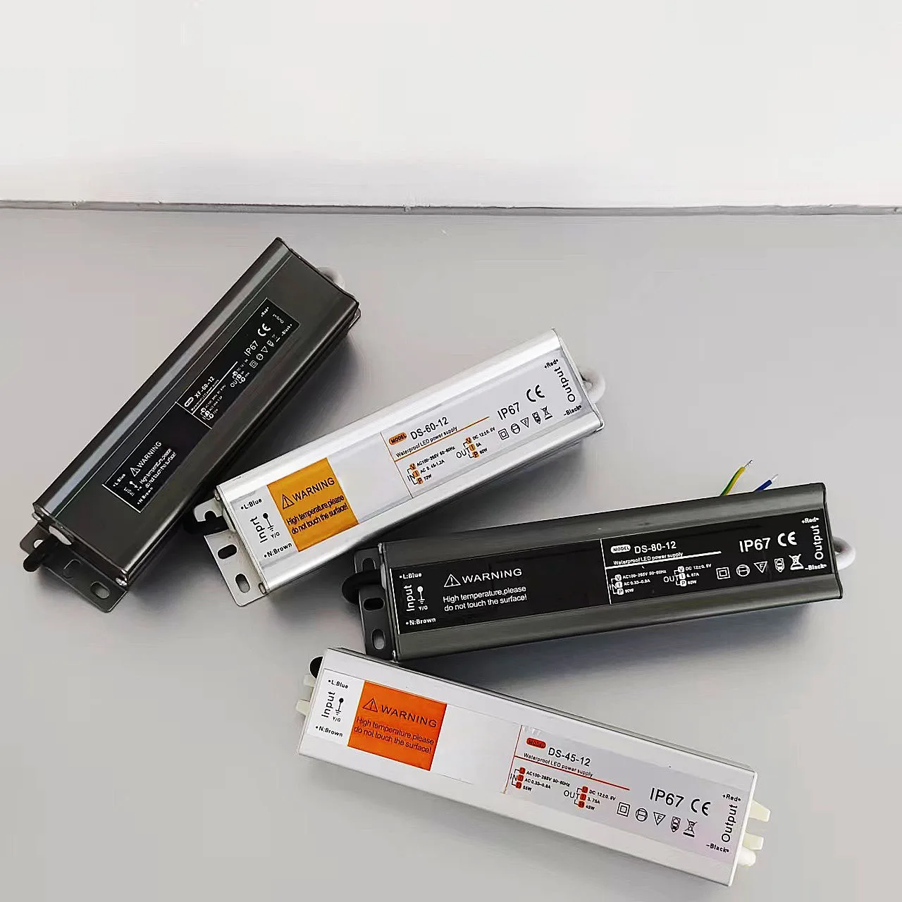 DC 12V 24V Power 5A 8A 10A 15A 20A Power Supply Outdoor Rainproof LED Driver 12 24 V Power Supply Adapter Lighting Transformers