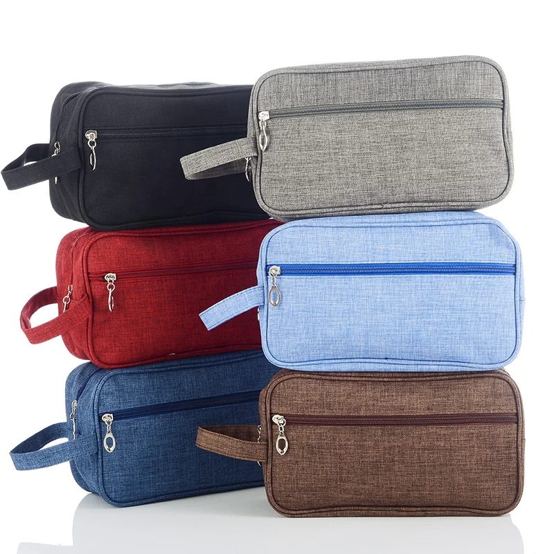 2021 Водонепроницаемая дорожная мужская косметичка с логотипом под заказ