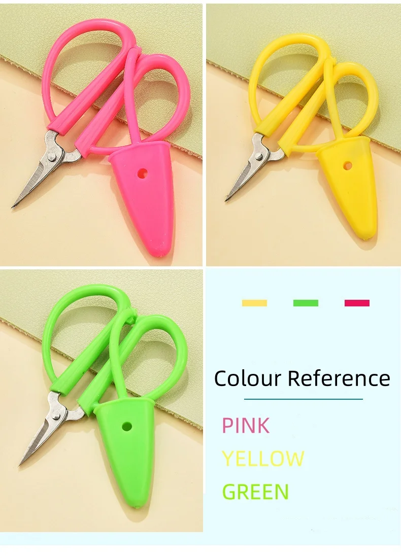 New DIY Household Mini Scissors Portable Safety Scissors Embroidery  Handicrafts Sewing Supplies Yarn Thread