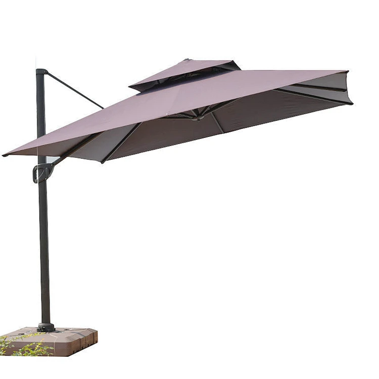 outdoor umbrella garden parasol restaurant beach Sunshade used cantilever patio umbrellas
