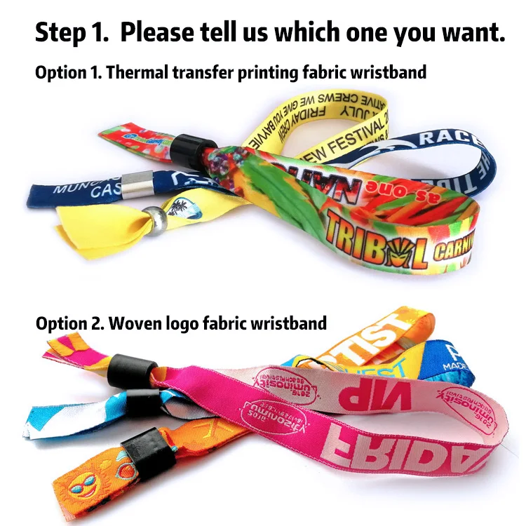 Custom Cheap Summer Beach Event Wrist bands Festival No minimum