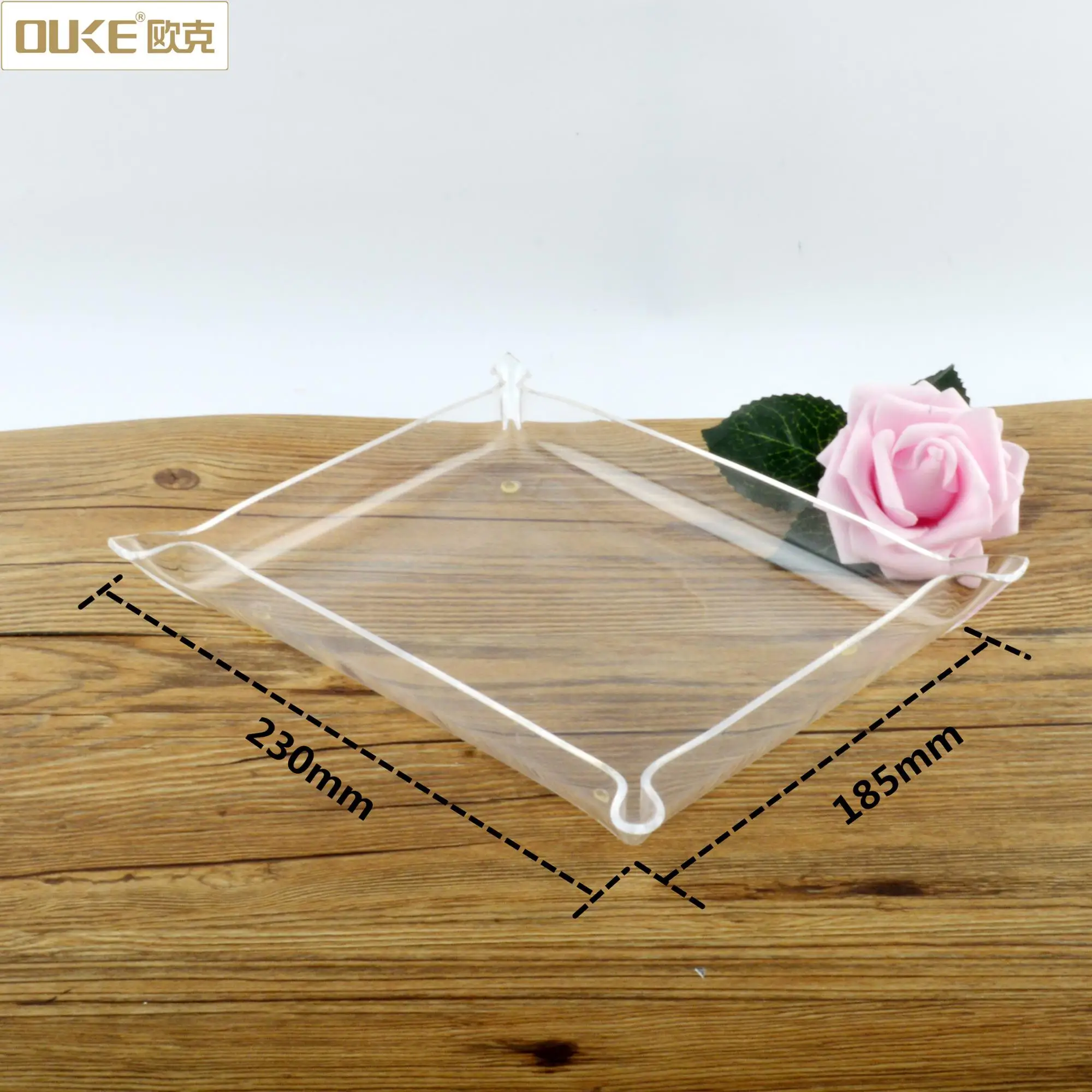 Custom Acrylic trays acrylic food trays acrylic serving trays