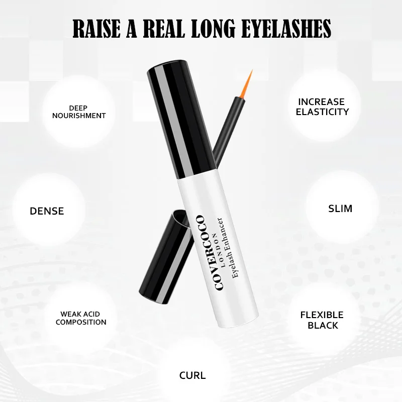 
COCOCOVER 100% Natural Beautiful Longer Thicker Waterproof 7 Days Serum Eyelash Growth Enhancer Serum 