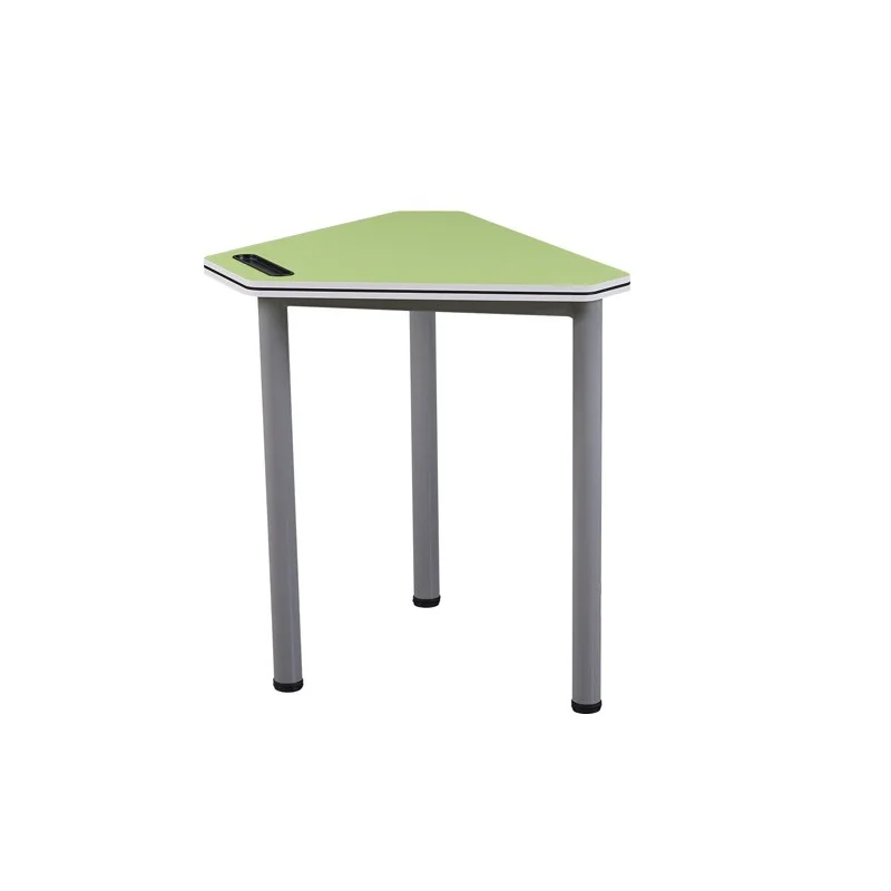 Group Reading Table and Chair With Colorful Desktop For Library Activity Studying Group Modular Reading Chair Adjustable