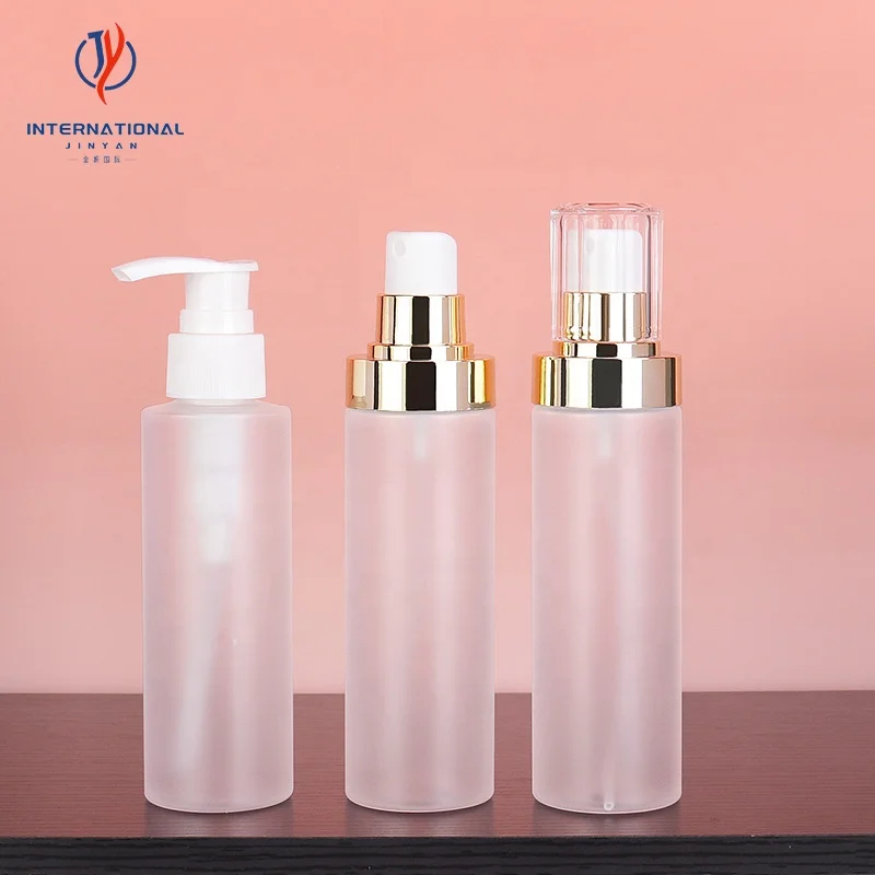 White Cosmetic Cleanser Foam Bottle 30 50 60 100ml 120ml 150 180 200 250 300ml Plastic Mousse Pump Bottle Long Spout White