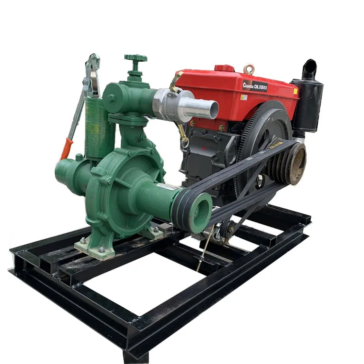 High pressure water pump, sprinkler irrigation machine, diesel water pump
