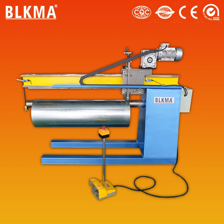 Circular Pipe Ventilation HAVC Round Duct Seam Closer Machine