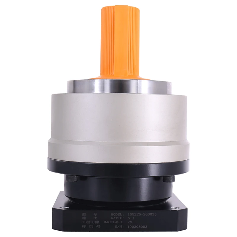 excellent gearbox supplier 155mm round flange planetary gear reducers for security equipment