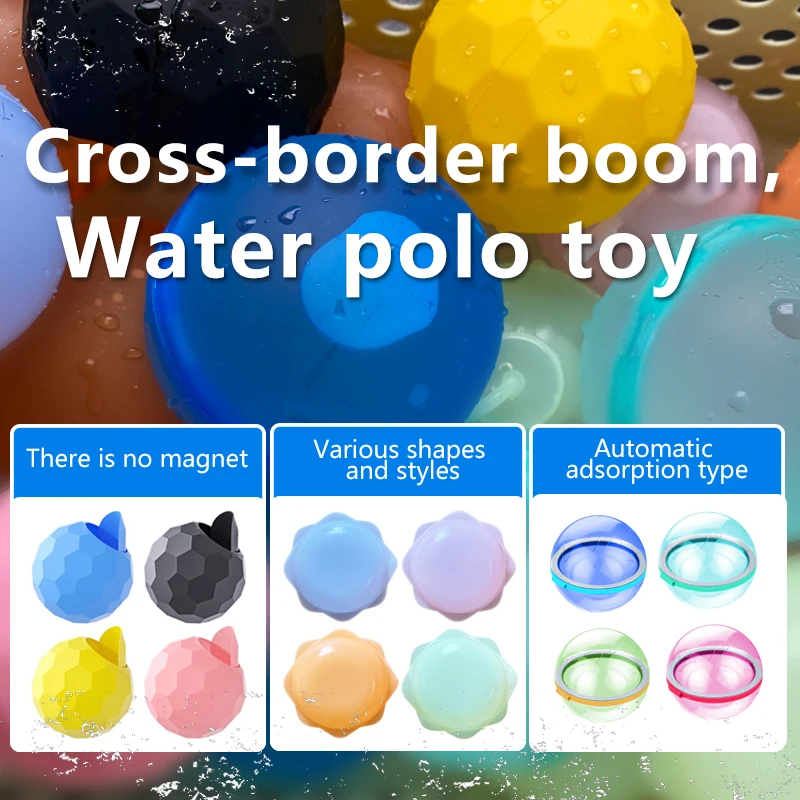 Water Balloons Reusable Outdoor Water Toys Summer Fun for 7 8 9 10 Years Old Kids Outside Water Balls Toys