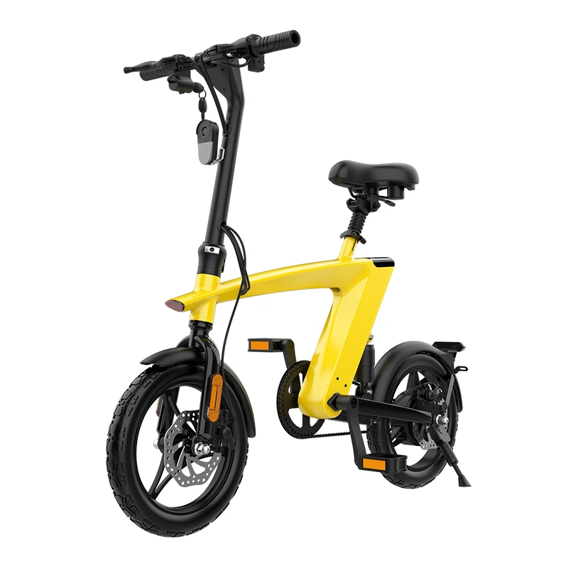 32km/h 14 inch tire 400w motor e bike 48v 7.5Ah folding electric bicycle