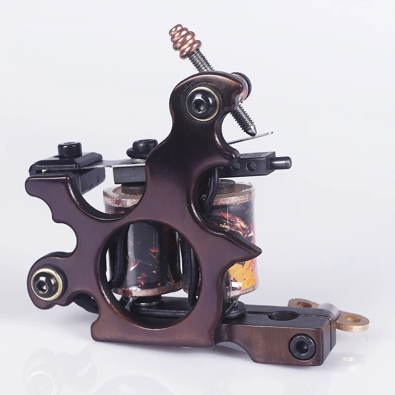 New Arrival Professional copper coils handmade tattoo machines Type Tattoo laser copper coil tattoo machine
