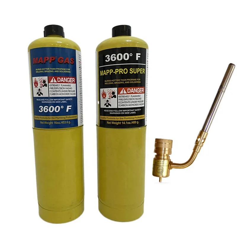 MAP gas  welding gas mapp torch good quality purity 99.9% MAPP GAS