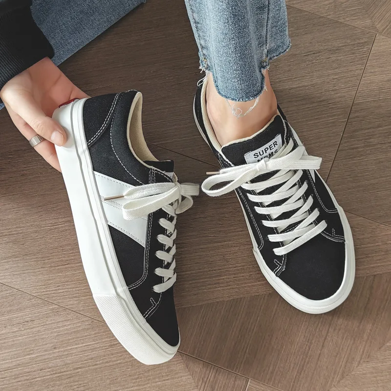 New Trend Breathable Low Cut Casual Canvas shoes Soft Sole Fashion Canvas Shoes
