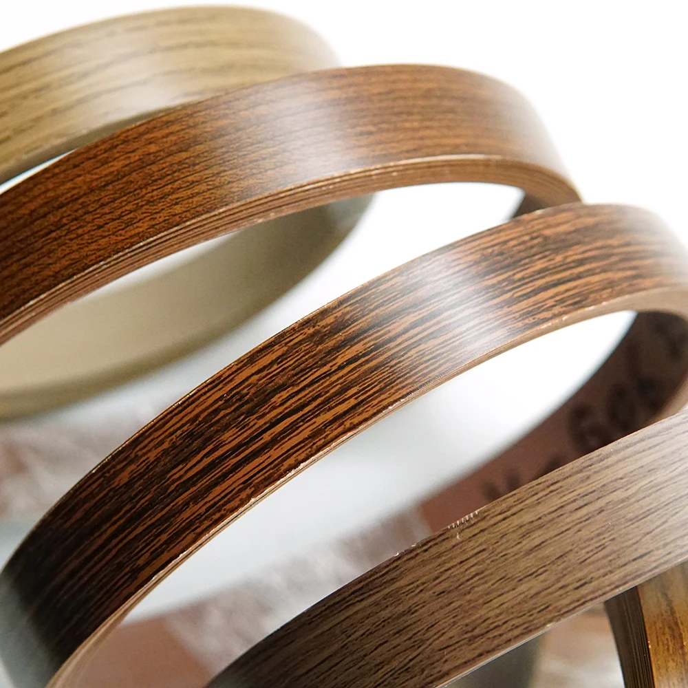 High Quality PVC Edge Banding Wood Grain Color Good Price Furniture Factory Made from Melamine ABS Acrylic Plastic