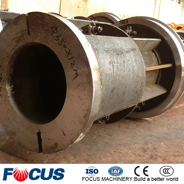 Precast Vertical Vibrating Concrete cement Pipe Production Making mold Machinery