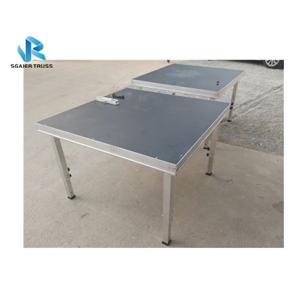 Cheap Smart mobile lighting portable stage/Stripper Pole Stage