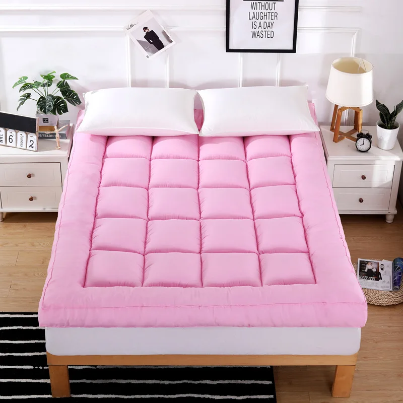 Hot selling Polyester mattress Soft Down alterative 10cm  Mattress Topper For 5 star hotel