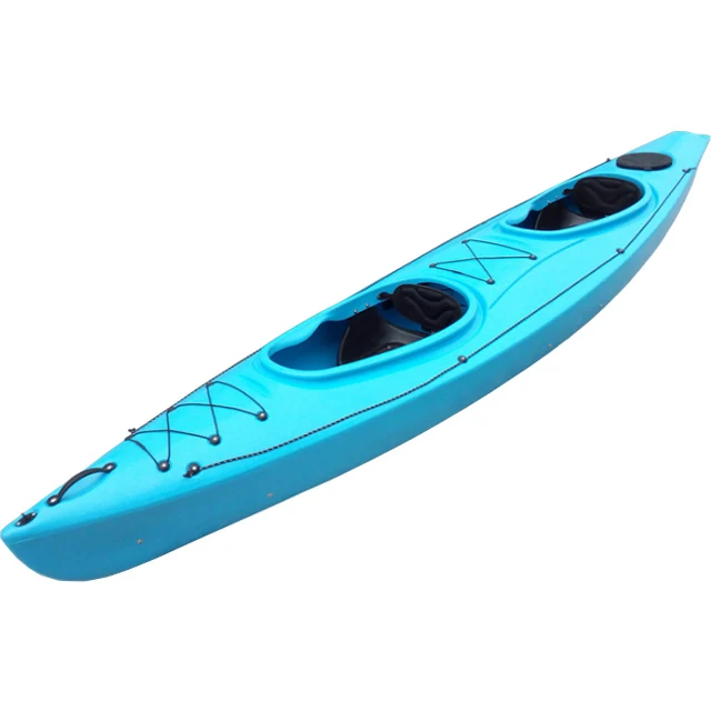 
Sit On Top Inflatable Boat Rotational Molded Plastic Kayak for 2 people 