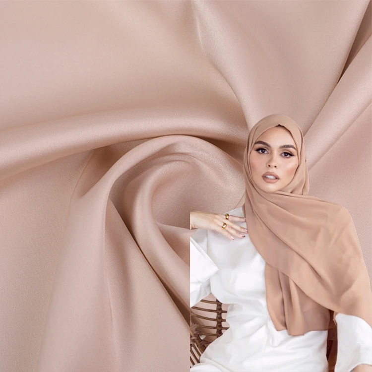 Factory Wholesale Price Chiffon Scarf Fabric Free Sample Chiffon Hijab Fabric Muslim Chiffon Fabric