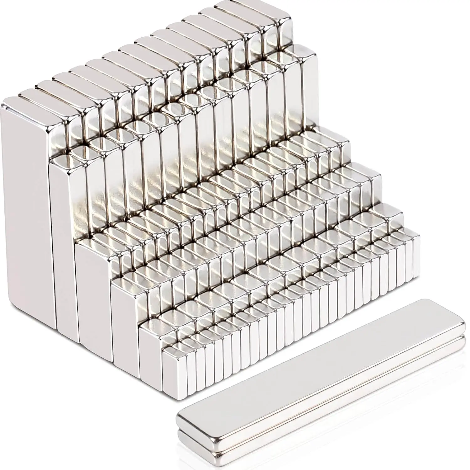 N52 N55 super strong block neodymium magnet bar 60x10x3mm big size block strong magnet 50x20x10mm