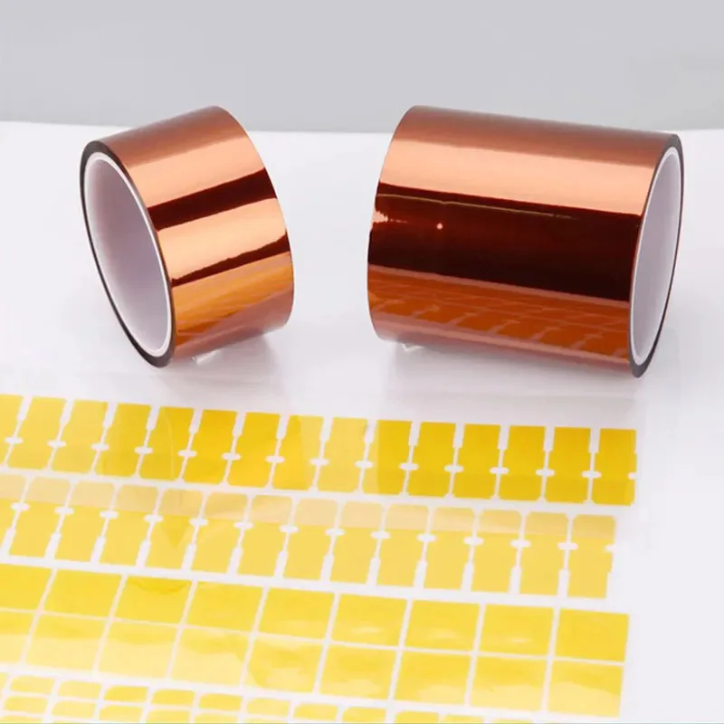 Polyimide Heat Resistant Battery Tape Thermal Adhesive Tape for Sublimation Tumblers 5mm 8mm 12mm 15mm Hot Melt Adhesive Film