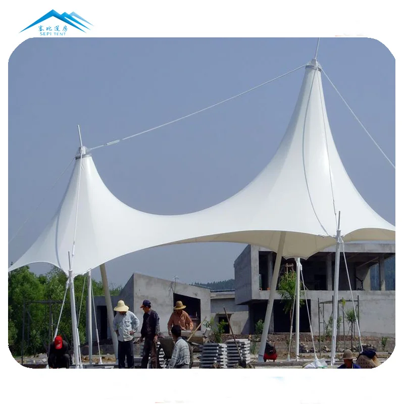 Высокое качество ПВДФ ПТФЭ прочный великолепный стенд растягивающаяся тканевая конструкция