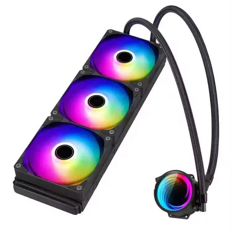 Ruiquan Frozen Aether All-In-One Ultimate ARGB Fan 360mm Liquid Cooling Desktop Computer Radiator Water Cooling CPU Cooler