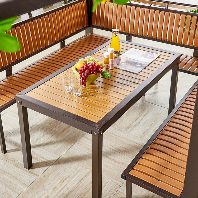 Hot sale shade summer indoor family cast iron classic black pavilion furniture