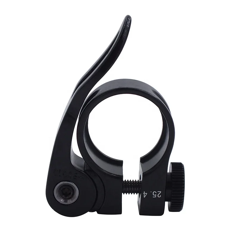 25.4mm Seat Clamp Bicycle Quick Release Aluminium Alloy Mountain MTB BMX Fixed Gear Road Bike Seatpost Clip Lock Clamps