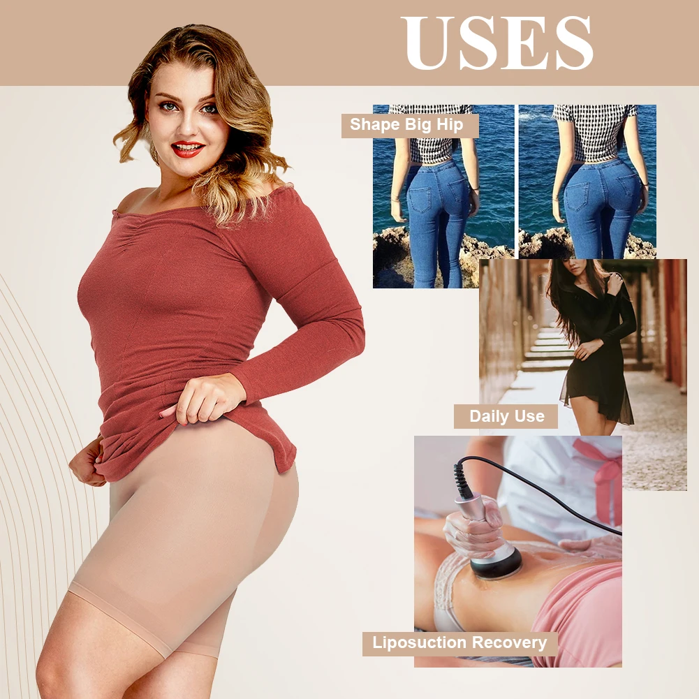 WAISTDEAR Plus Size Shapewear Tummy Control Body Shaper High Elasticity Slimmer Butt Lifter Shapewear For Women Full Body Shaper