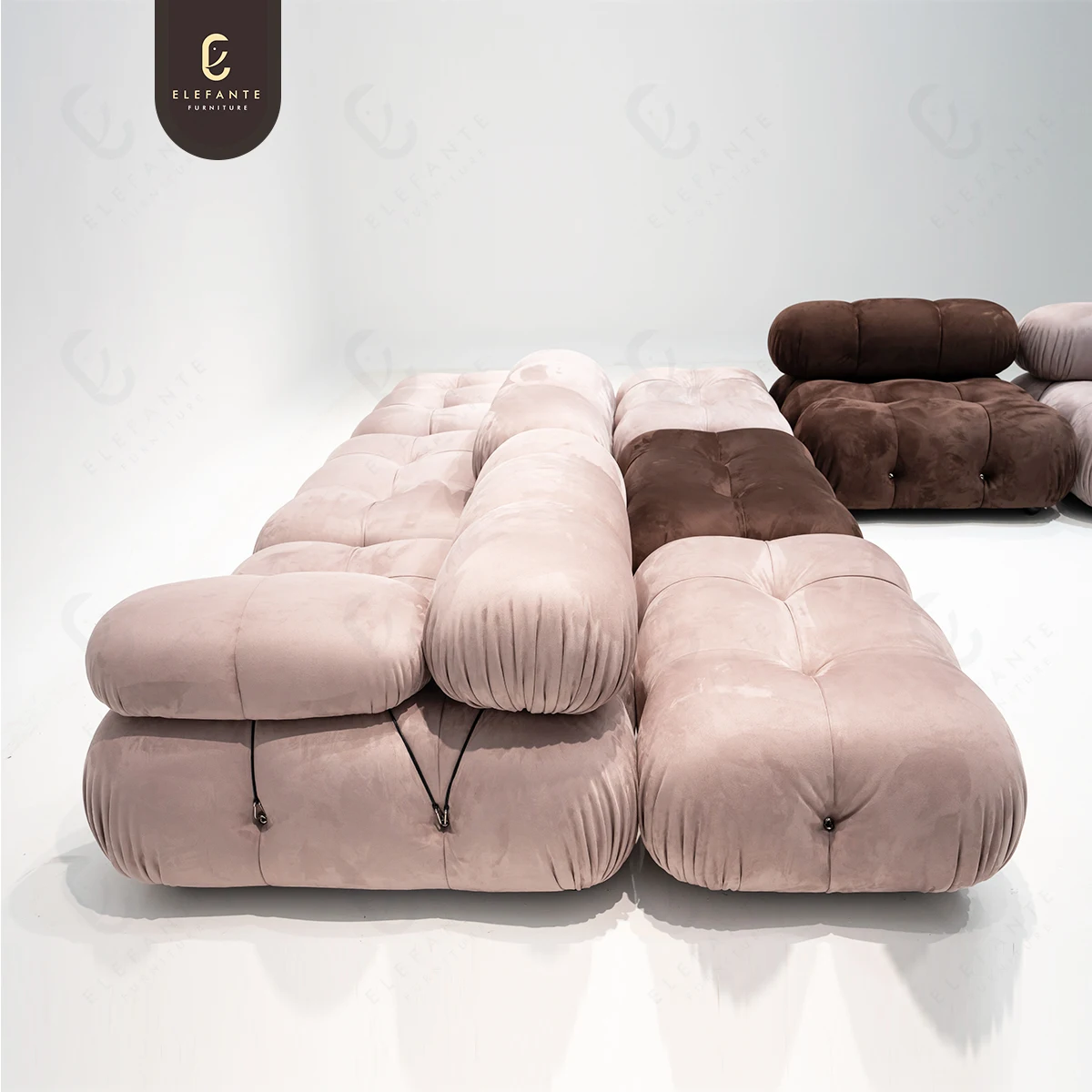 Creative Styles Comfortable Sofa Sets Living Room Furniture Fabric Modular Sofa