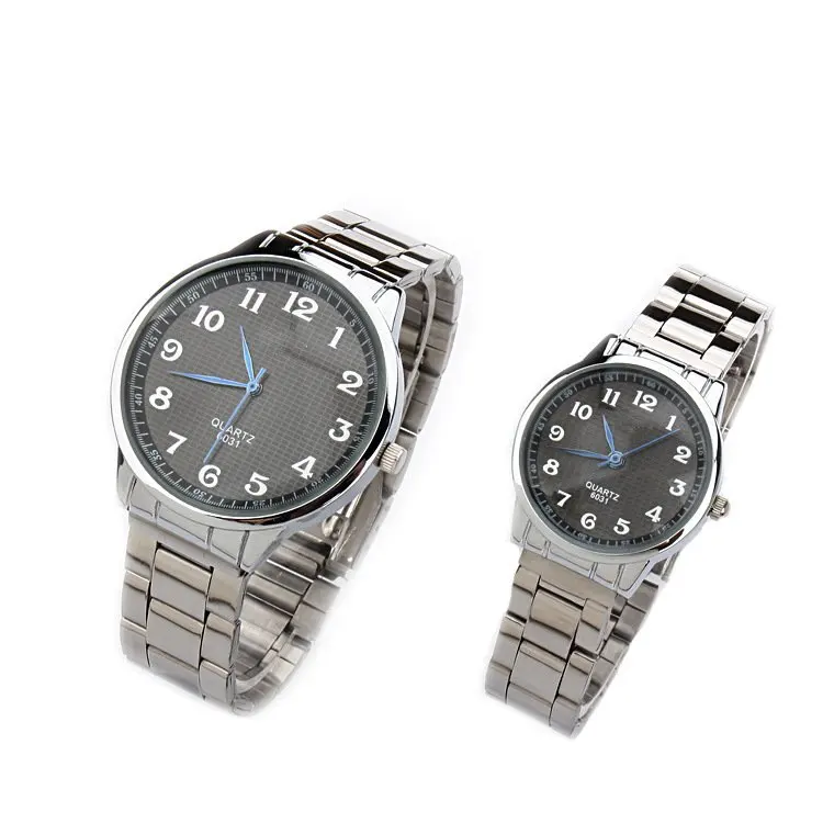 Vintage Simple Watch With Beautiful Numbers Eternity Series Minimalist Couple Watch Large Dial Quartz Watch