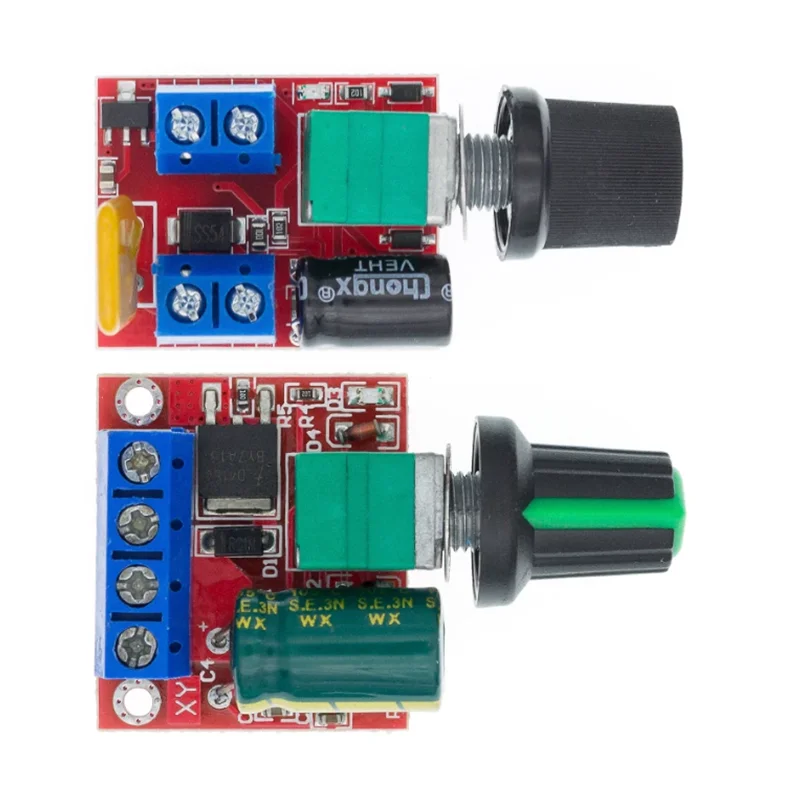 Mini DC-DC 4.5V-35V 5A 90W PWM DC Motor Speed Controller Module Speed Regulator Control Adjust Board Switch