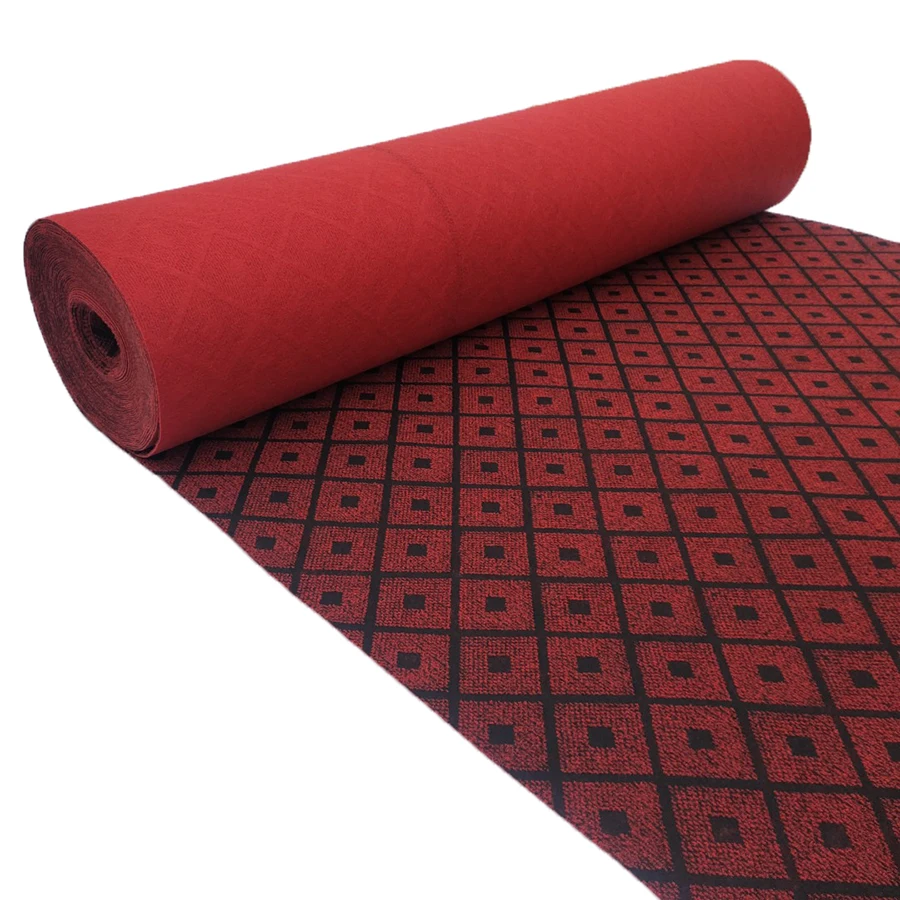 Недорогой красный ковер и настил для мероприятий и выставок