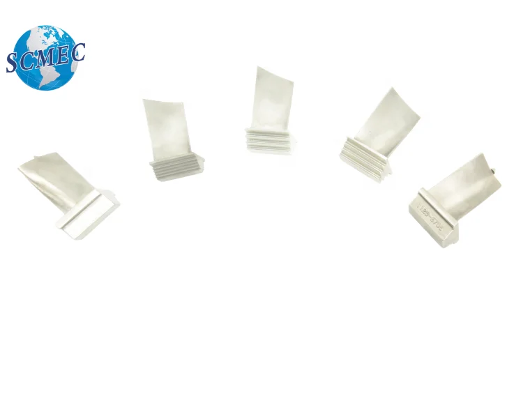 investment casting turbine disc blade for diesel engine turbocharger