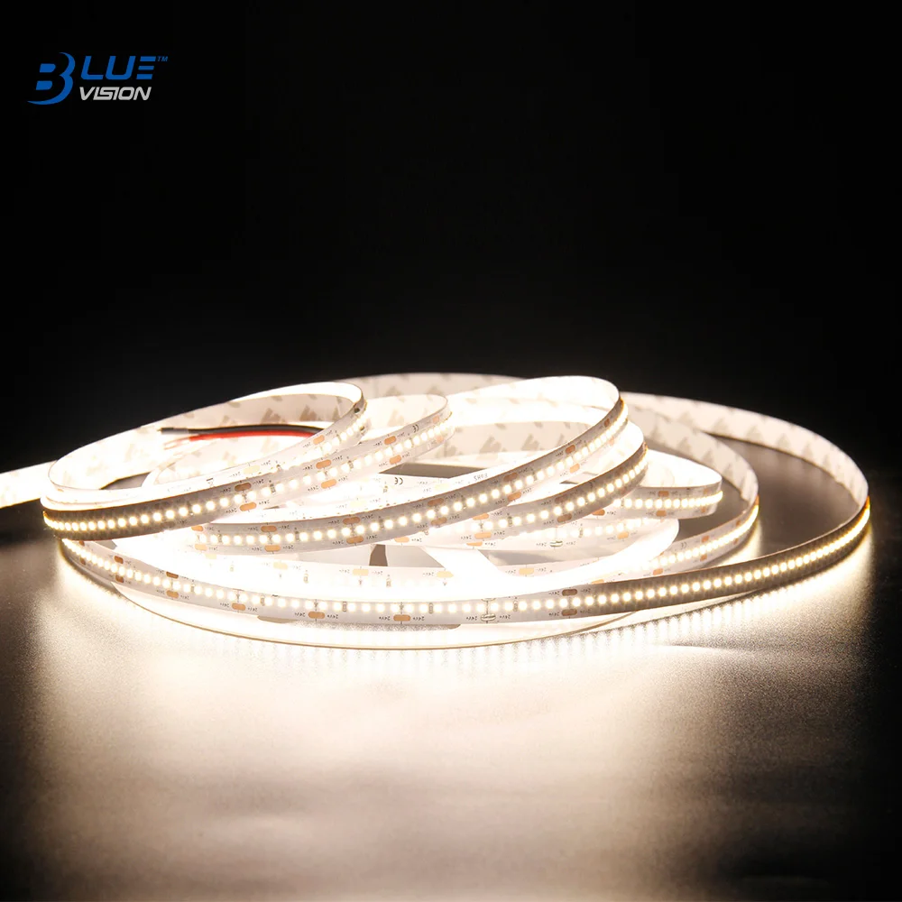2216 240 19.2w 10mm 24v led strip ip66 waterproof neutral white warm white led strip light could be for tv led strip light