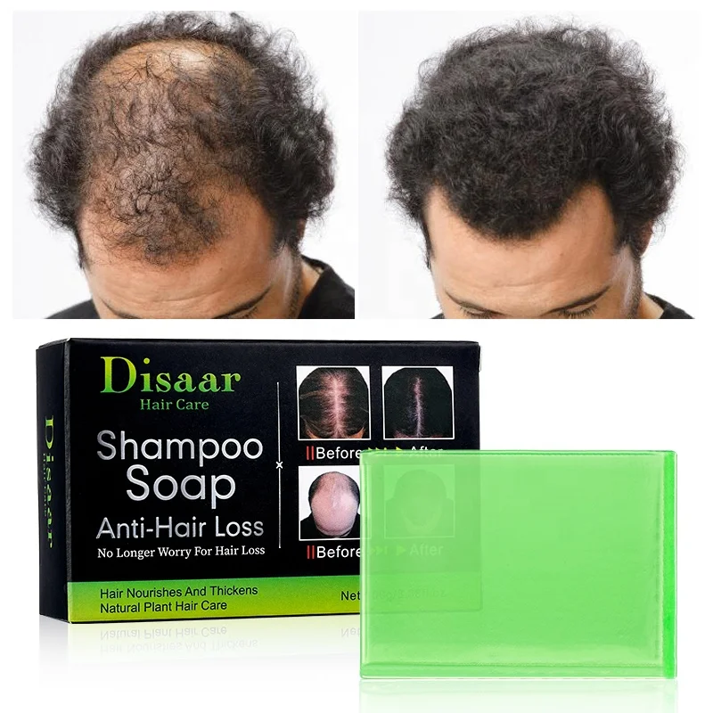 Disaar 3 Step Revitalization Anti Hair Loss Natural Plant Hair Care Ginseng Argan Oil Hair Growth Shampoo Soap