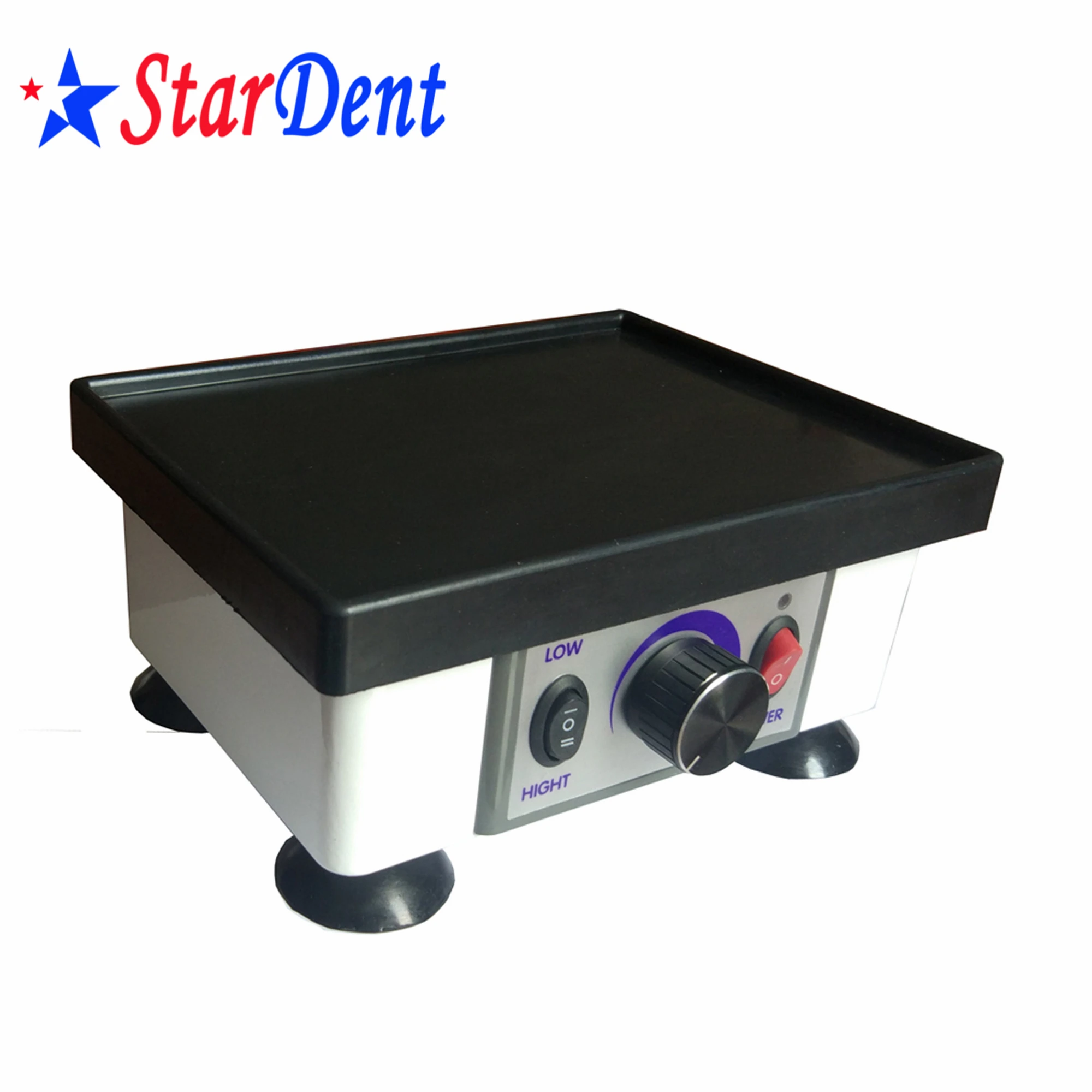 Powerful Small  Square Plaster Model Lab  Dental Vibrator