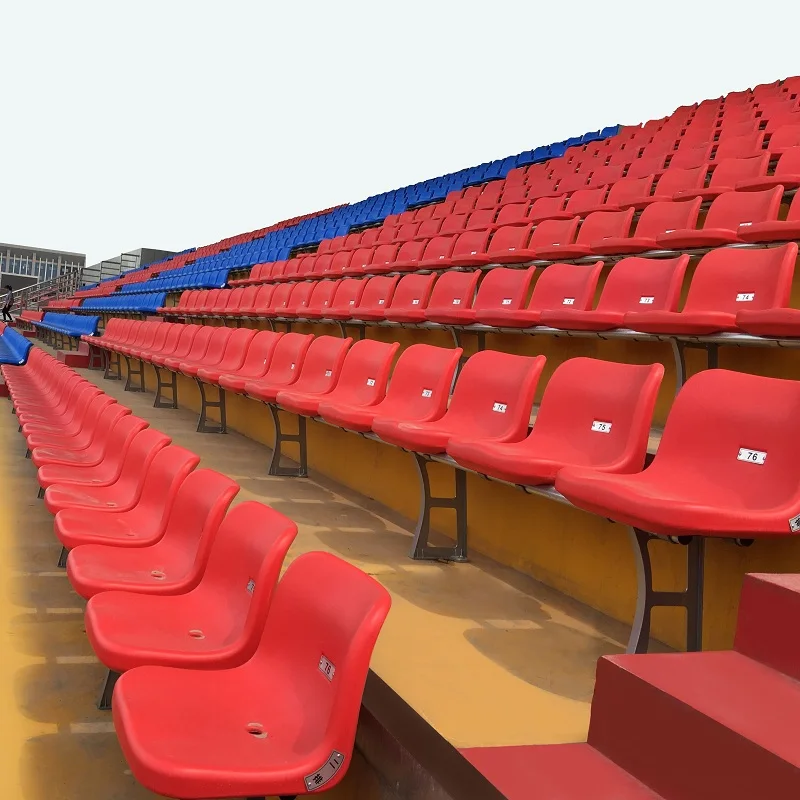 plastic seating chair for football stadium grandstands
